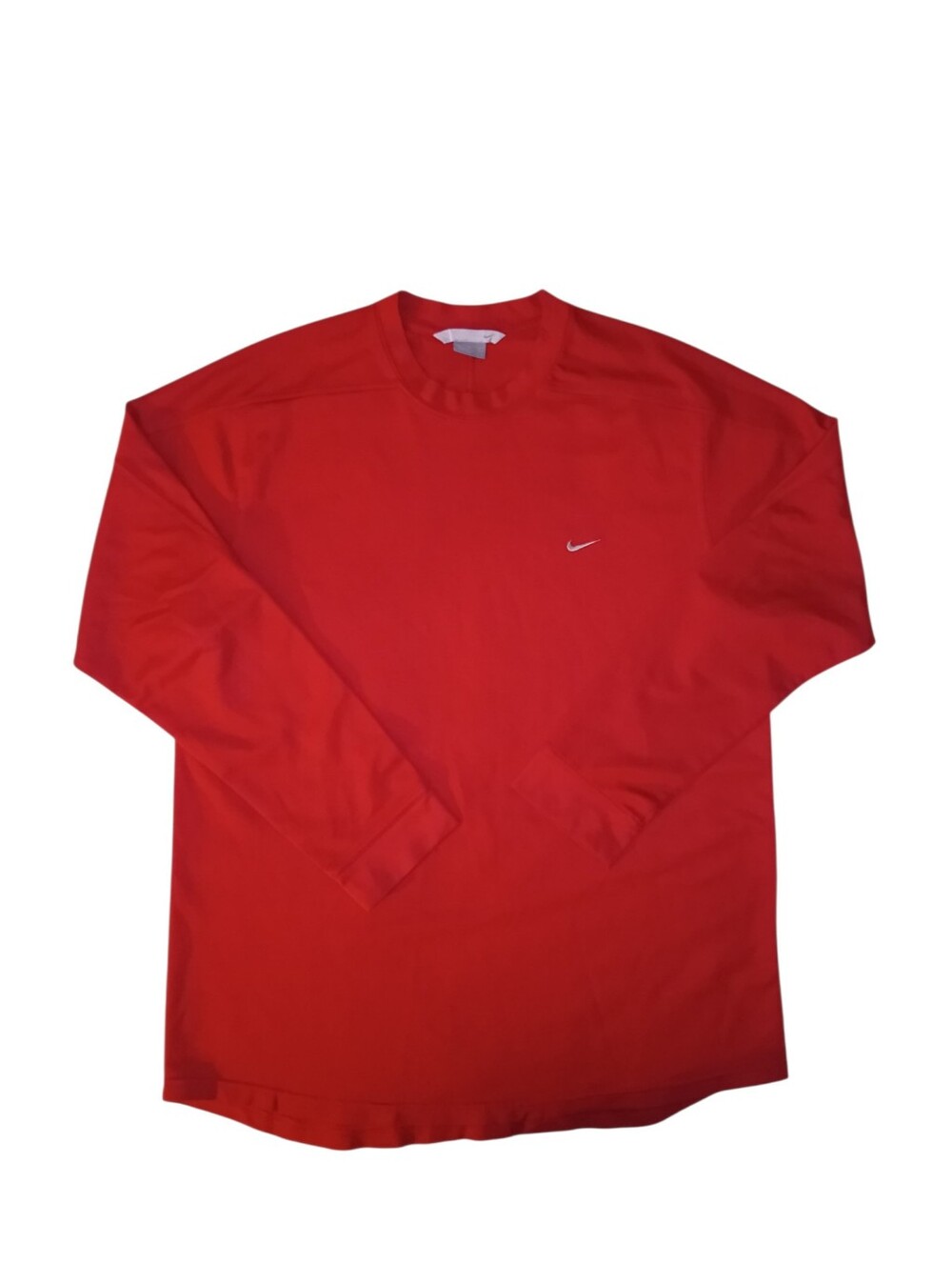 Nike Y2k Long Sleeve Shirt Blood Red Mens XL